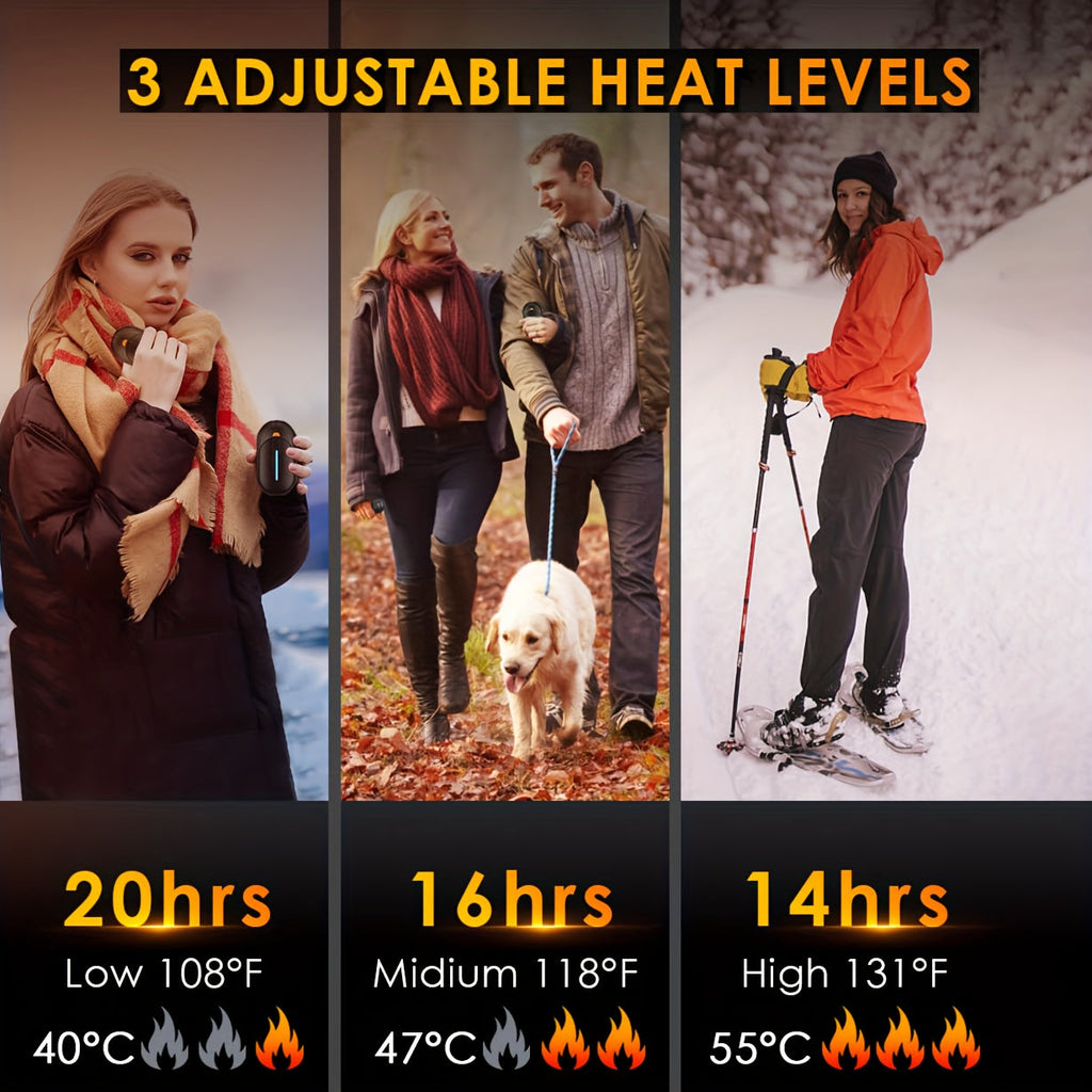 Rechargeable Electric Hand Warmers (2PCS)-1