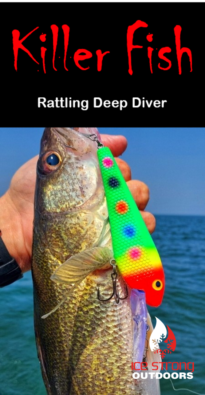 Killer Fish - Rattling DEEP Diver UV - FALL BRAWLIN'/SLAM SALE!