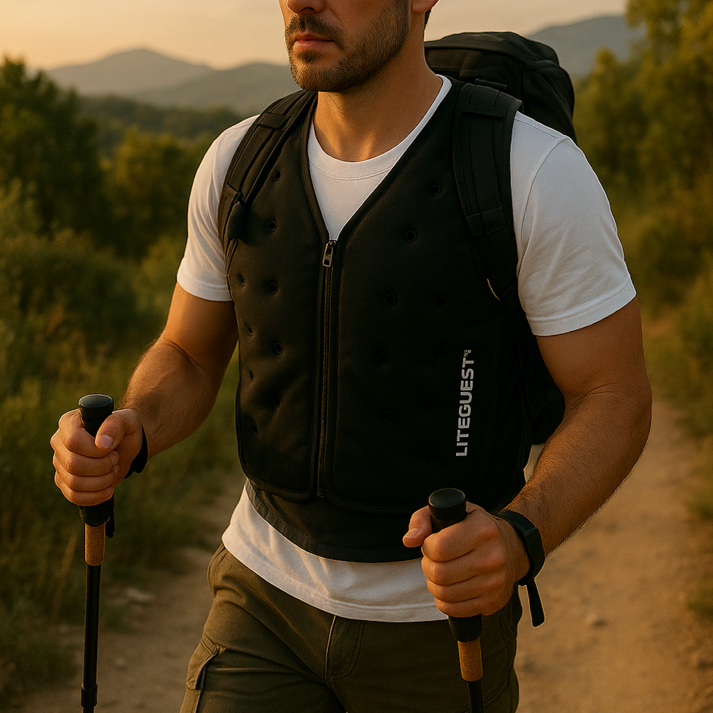 LITEGUEST Water Cooling Vest 12H Chill with 1L Water for Heat Relief