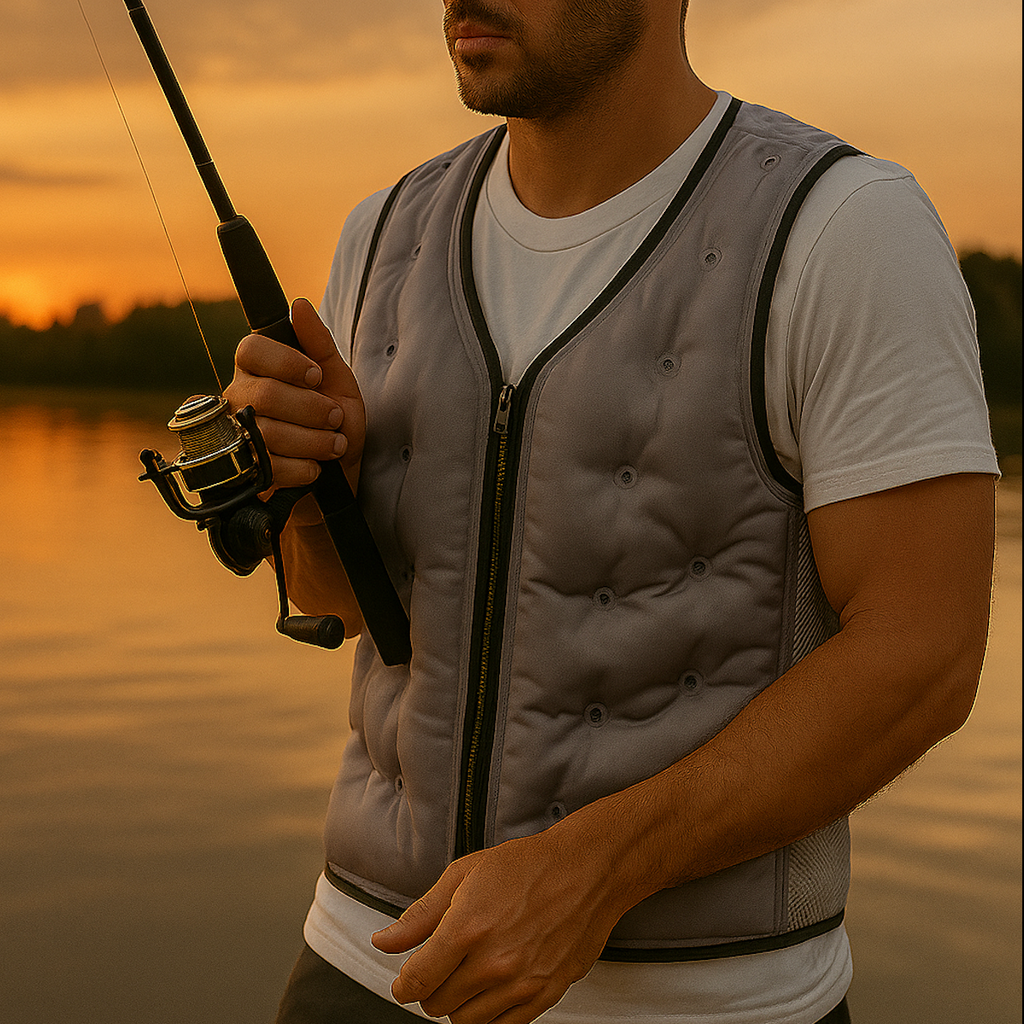 LITEGUEST Water Cooling Vest 12H Chill with 1L Water for Heat Relief