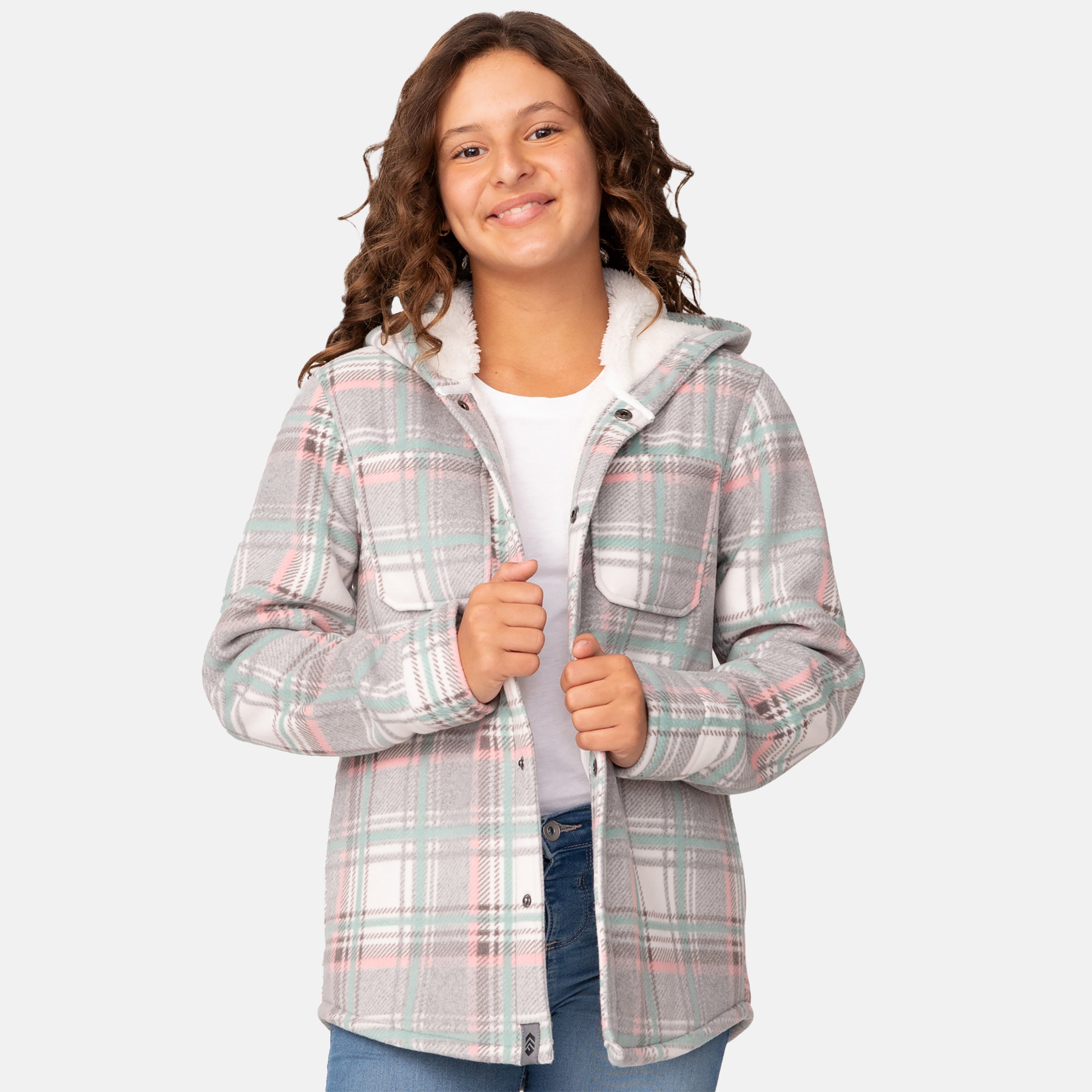 Girls' Chill Out Fleece Shirt Jacket