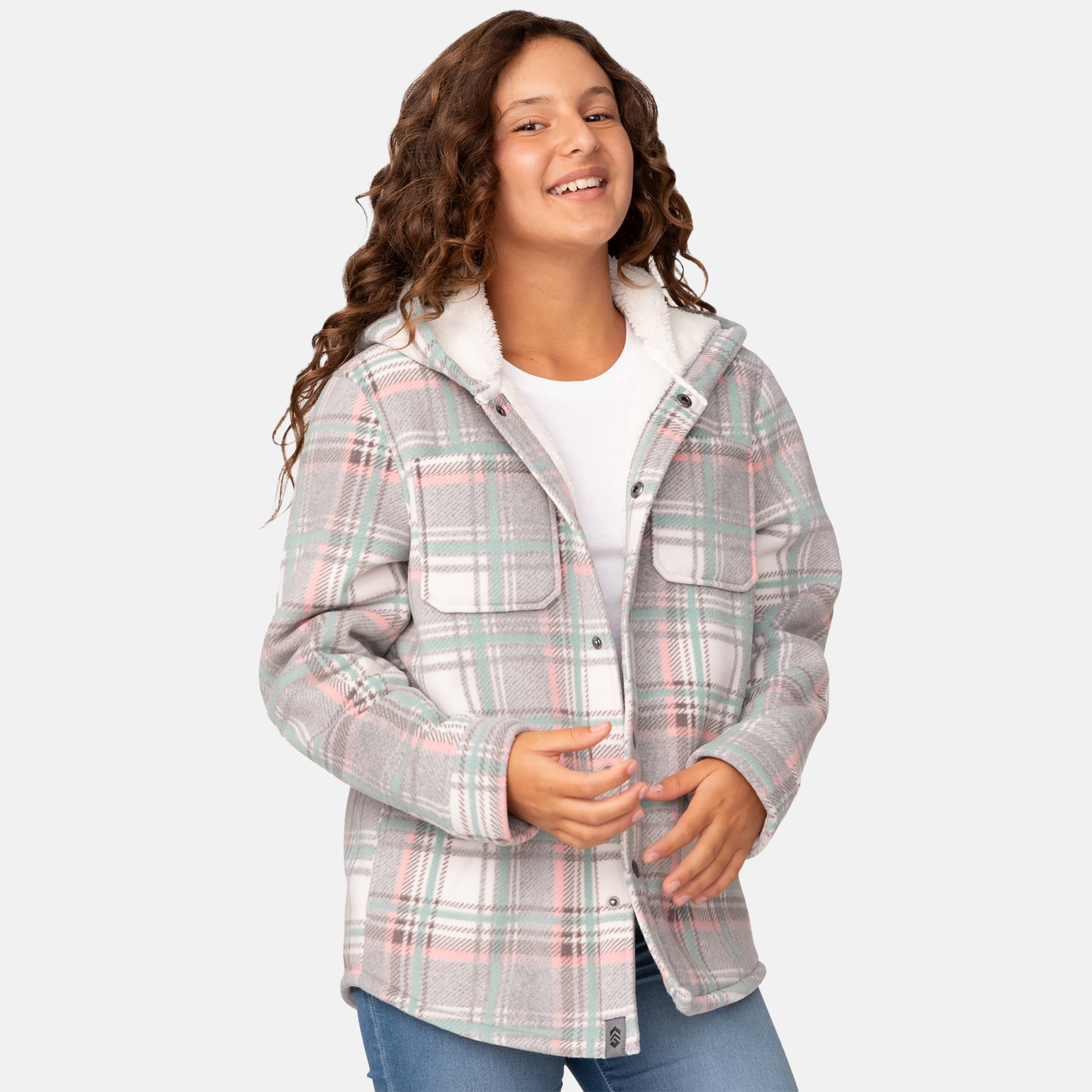 Girls' Chill Out Fleece Shirt Jacket