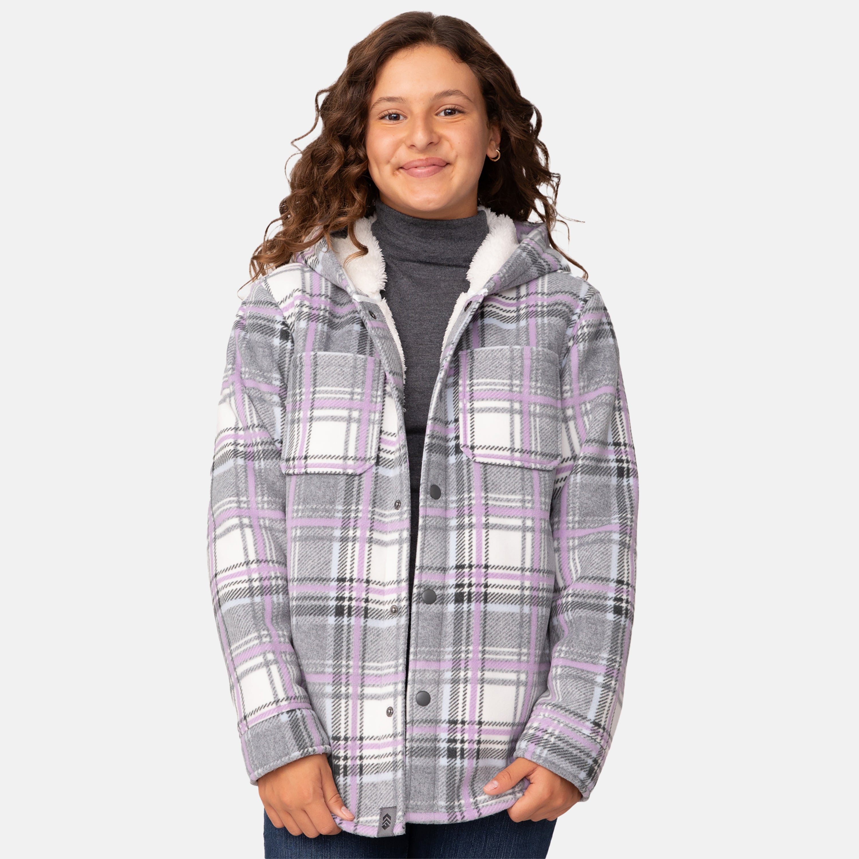 Girls' Chill Out Fleece Shirt Jacket