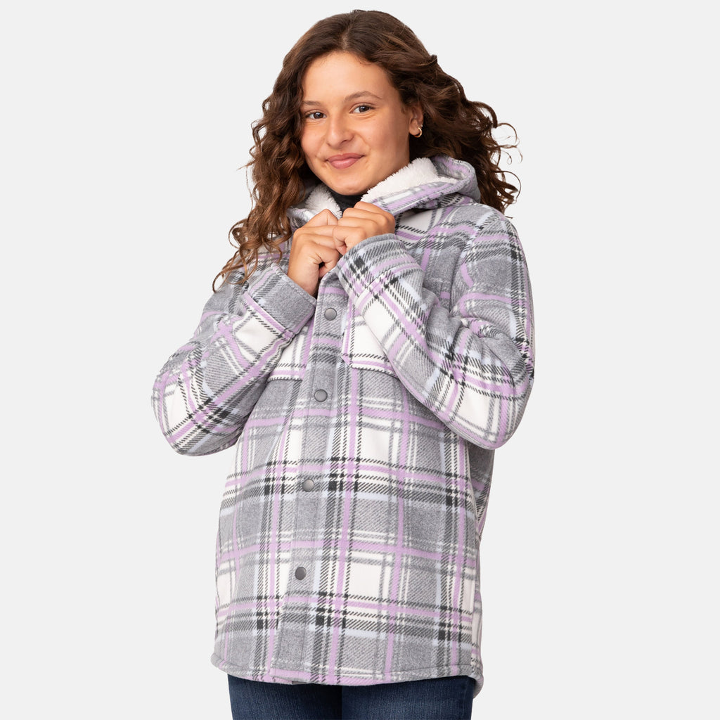 Girls' Chill Out Fleece Shirt Jacket