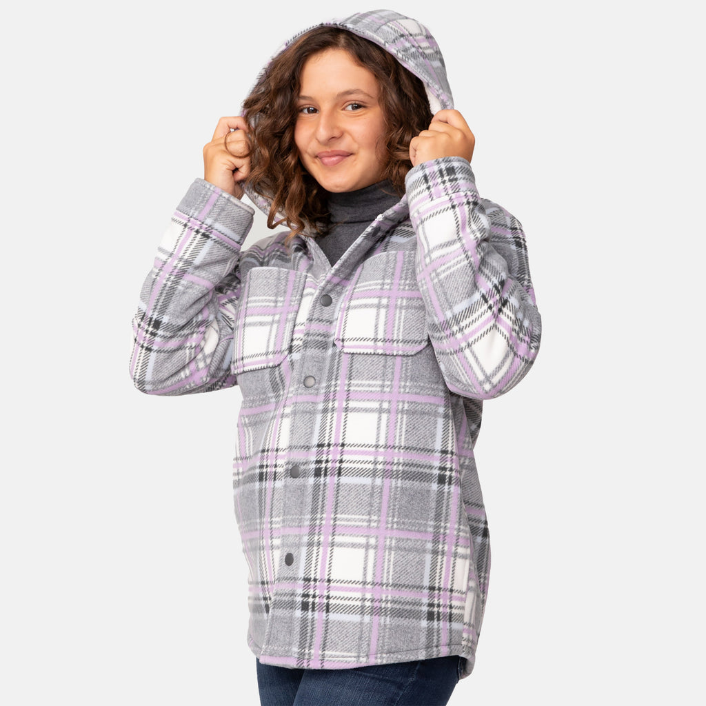 Girls' Chill Out Fleece Shirt Jacket