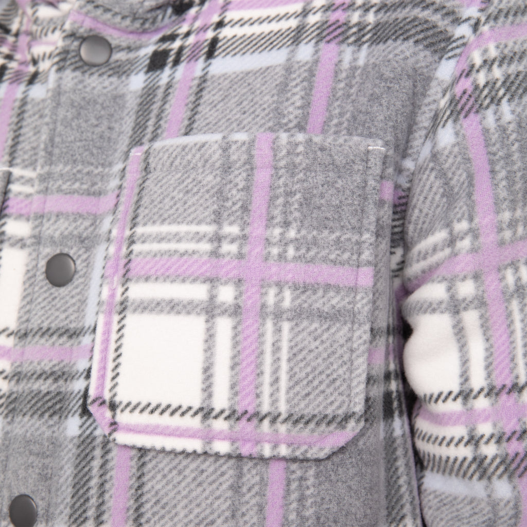 Girls' Chill Out Fleece Shirt Jacket