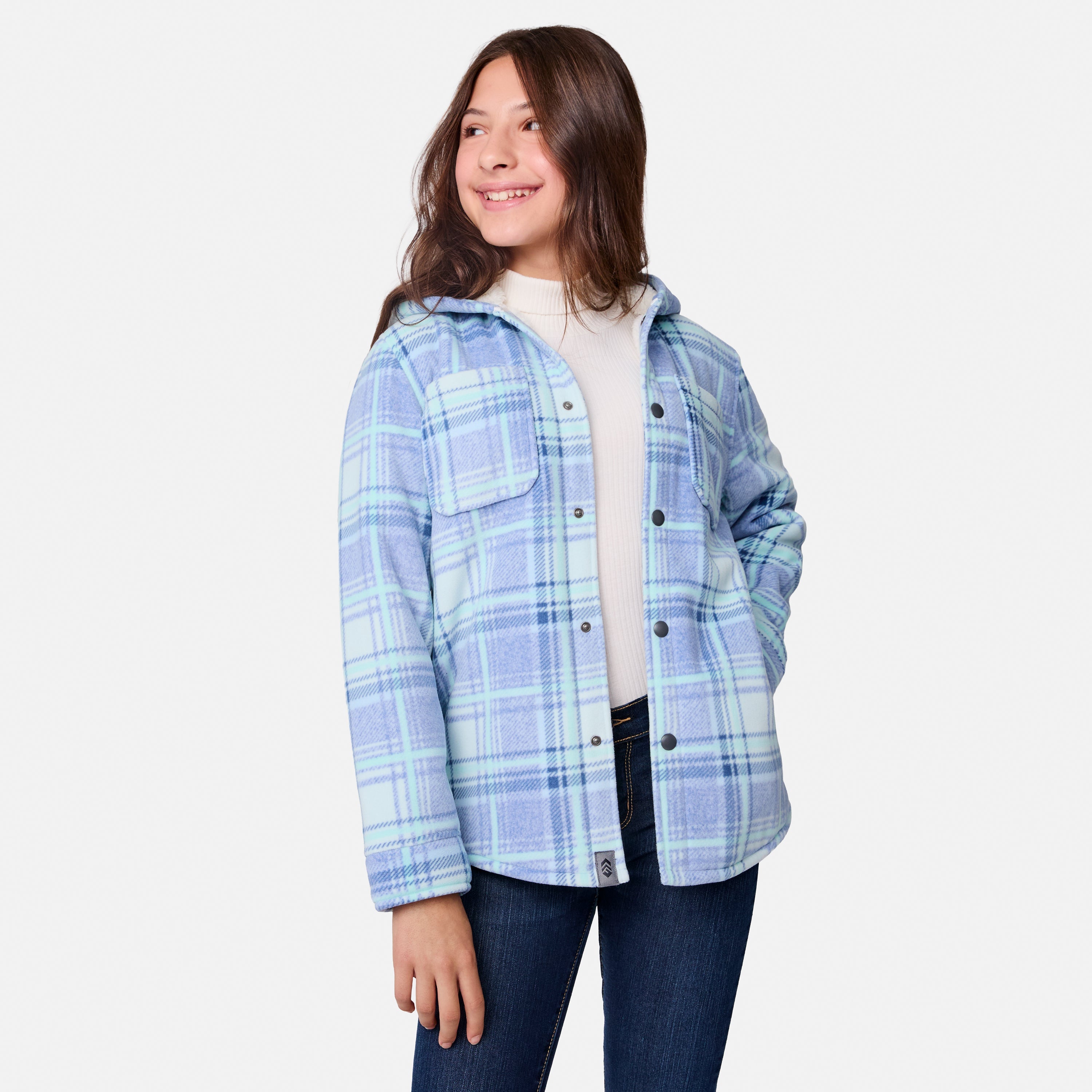 Girls' Chill Out Fleece Shirt Jacket