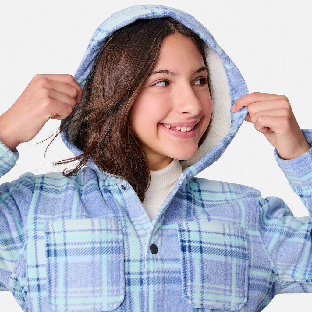 Girls' Chill Out Fleece Shirt Jacket