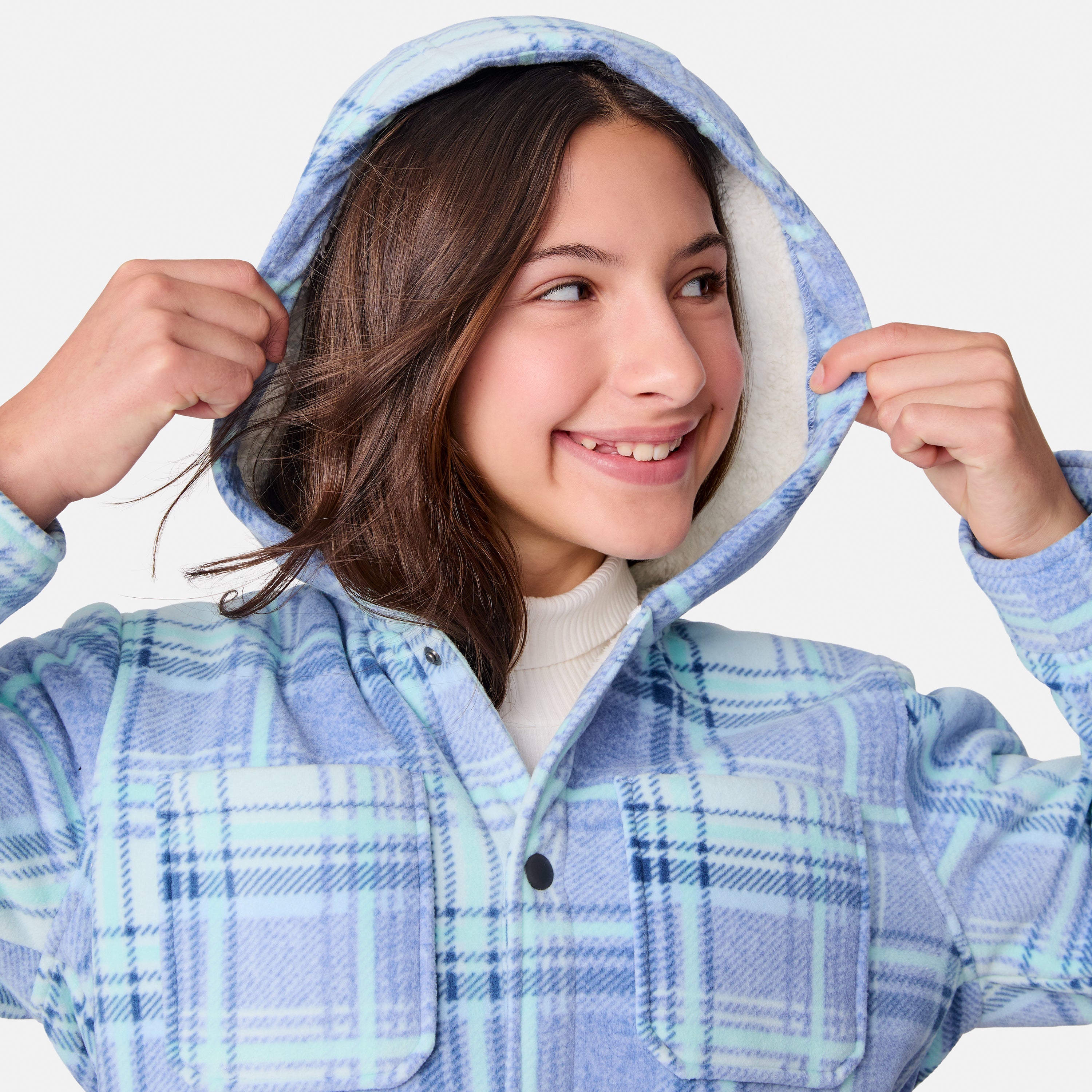 Girls' Chill Out Fleece Shirt Jacket