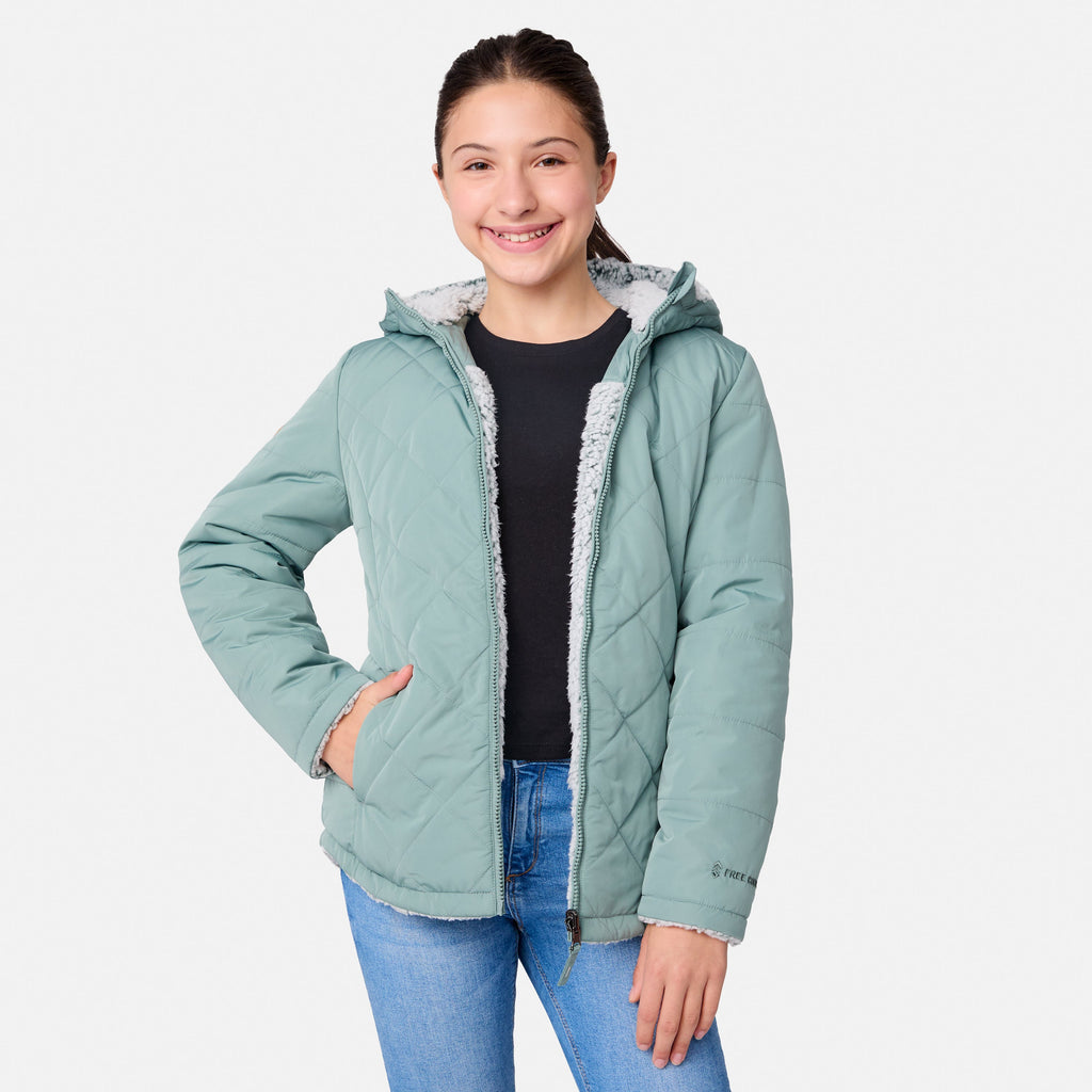 Girls' Stratus Lite Reversible Jacket