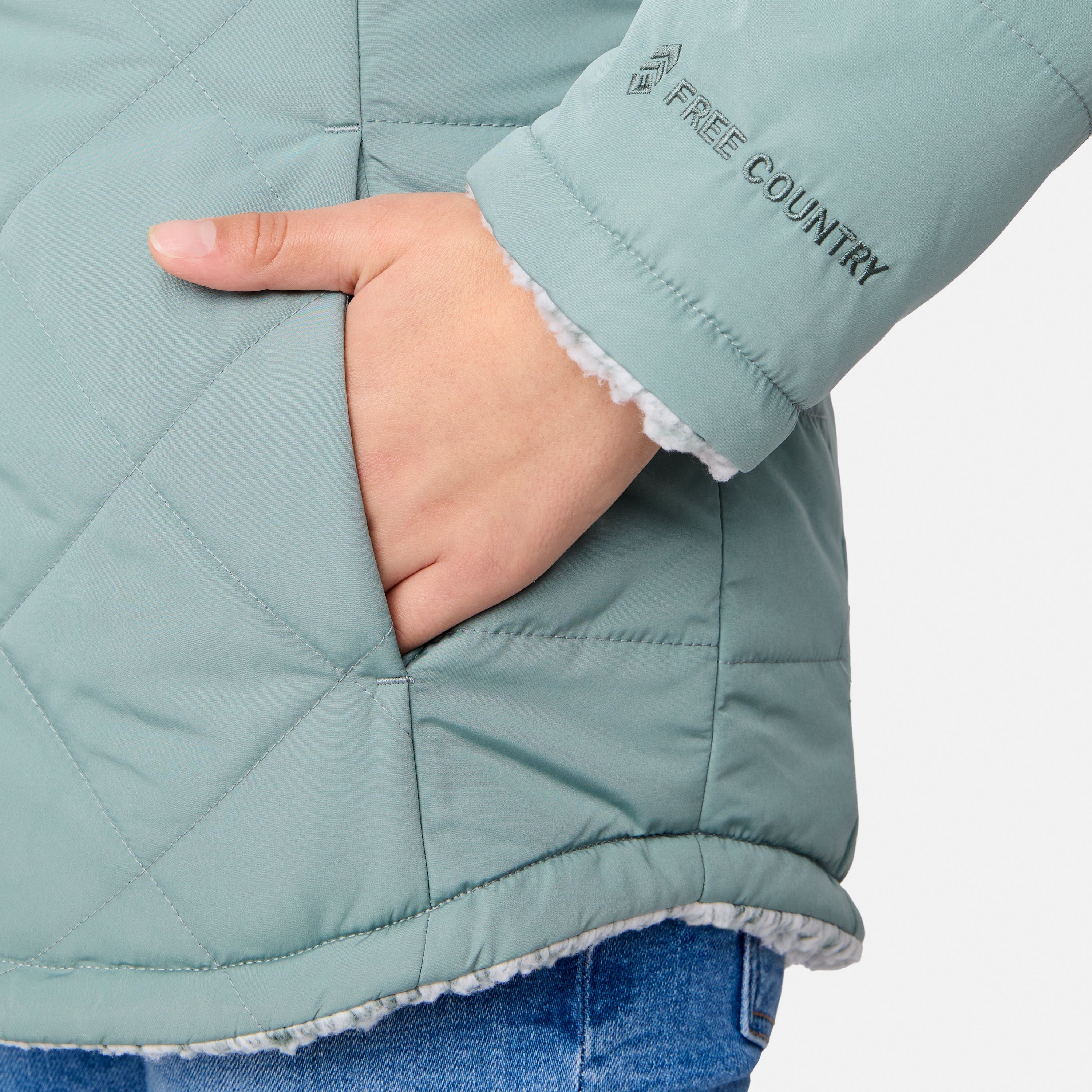 Girls' Stratus Lite Reversible Jacket