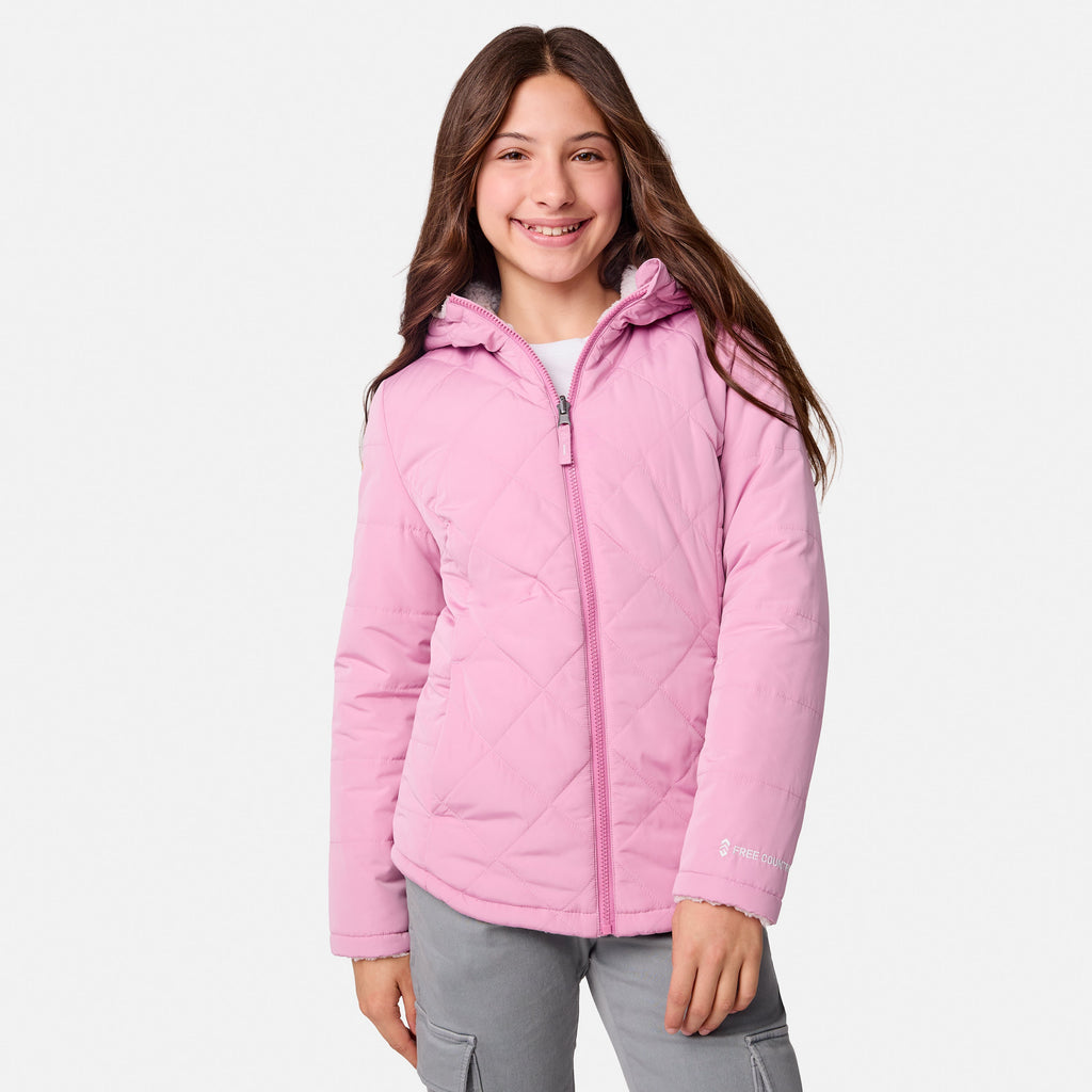 Girls' Stratus Lite Reversible Jacket