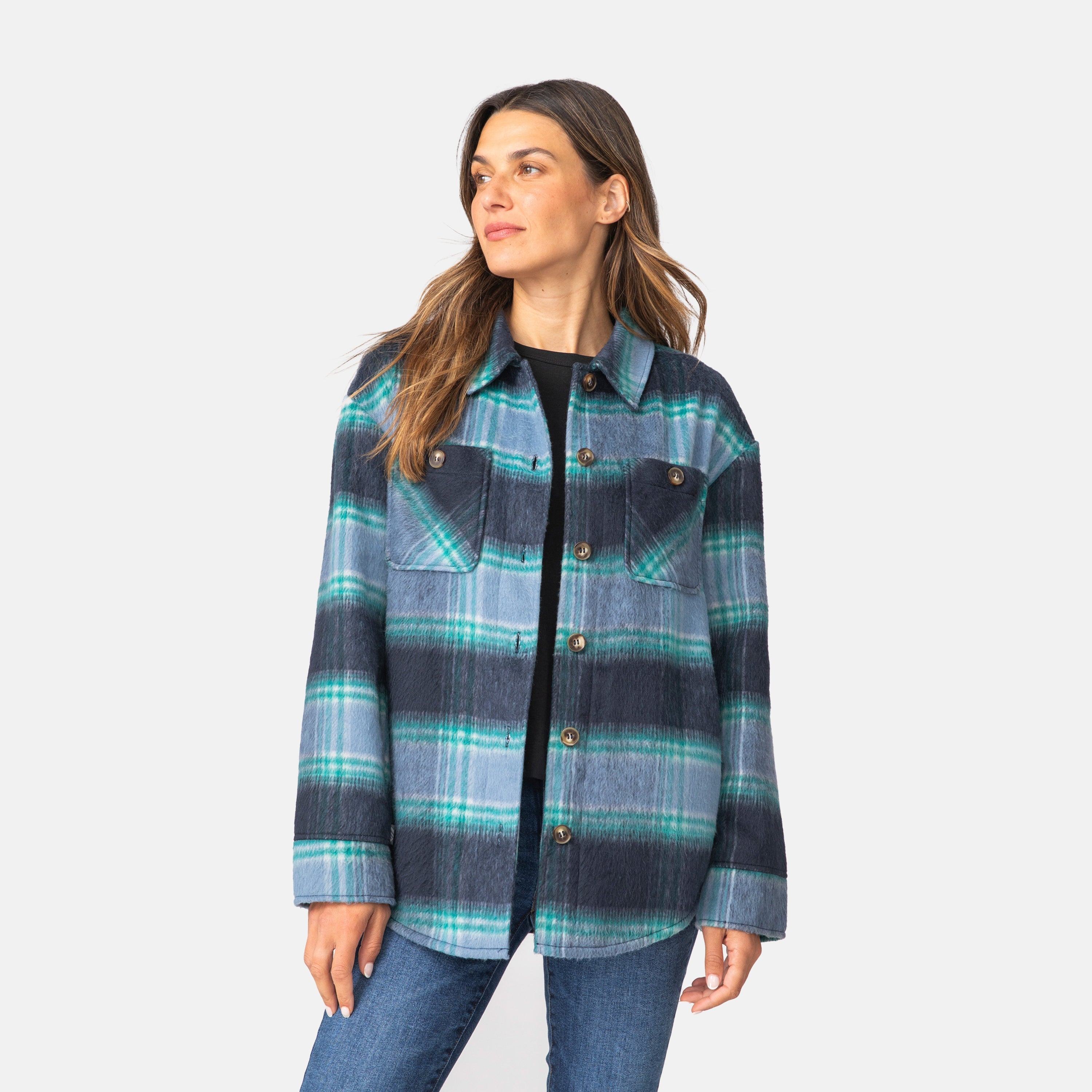 Women's Hayley Plaid Shacket