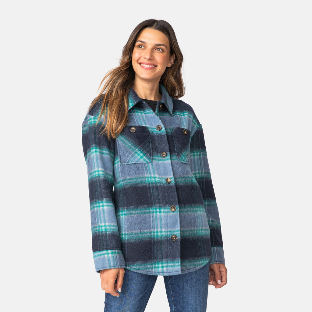 Women's Hayley Plaid Shacket