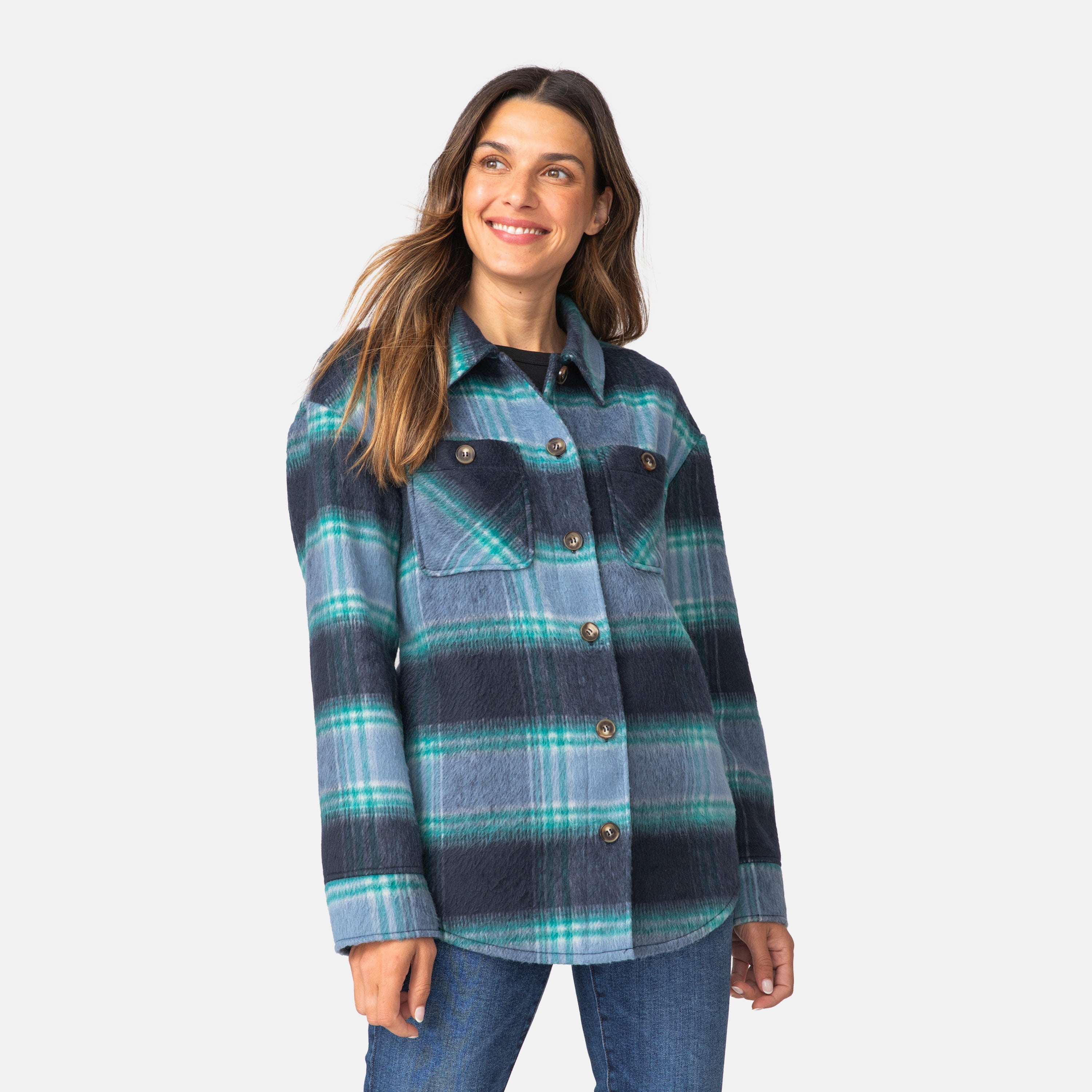 Women's Hayley Plaid Shacket