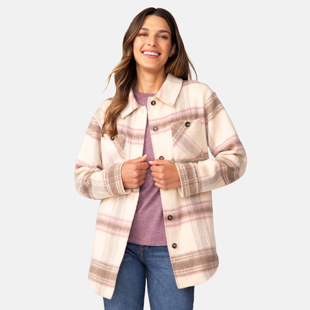 Women's Hayley Plaid Shacket