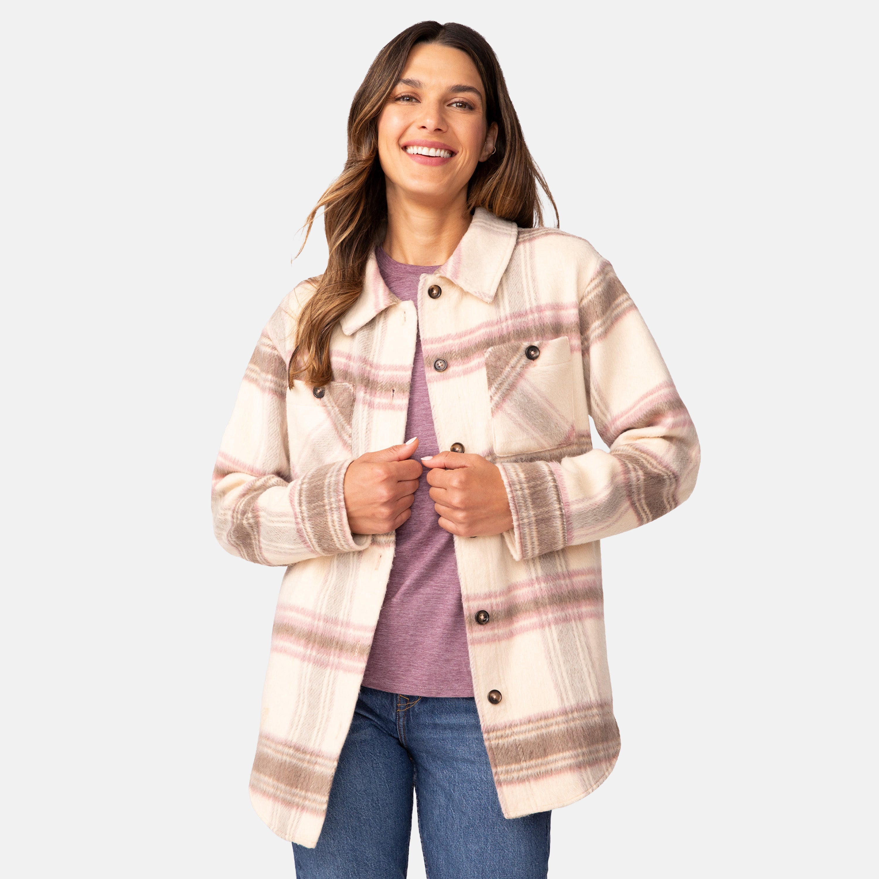 Women's Hayley Plaid Shacket