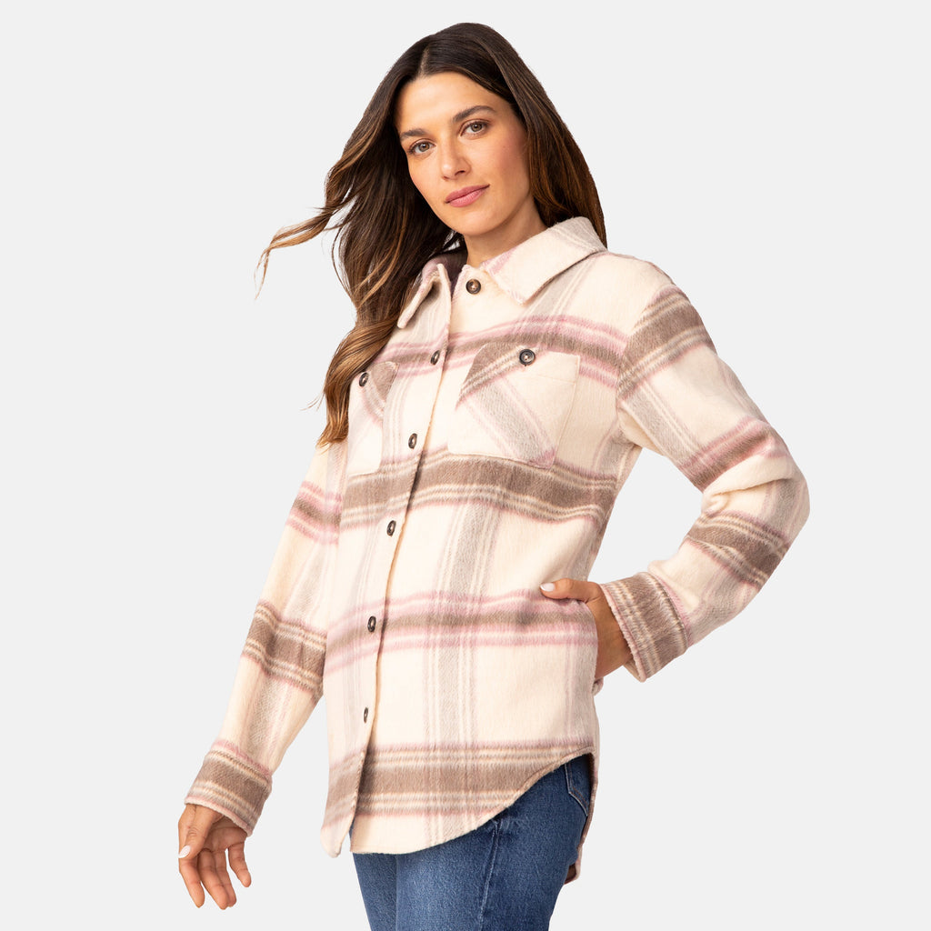 Women's Hayley Plaid Shacket