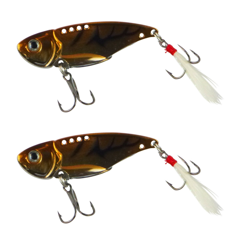 Finesse Feather Blade, Bronze Stripe, 55mm, 2 Pack-0