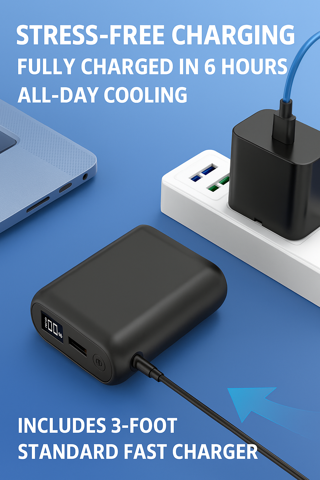 LITEGUEST 20000 mAh Ultra-Compact Charging 22.5W USB-C Power Bank Gear