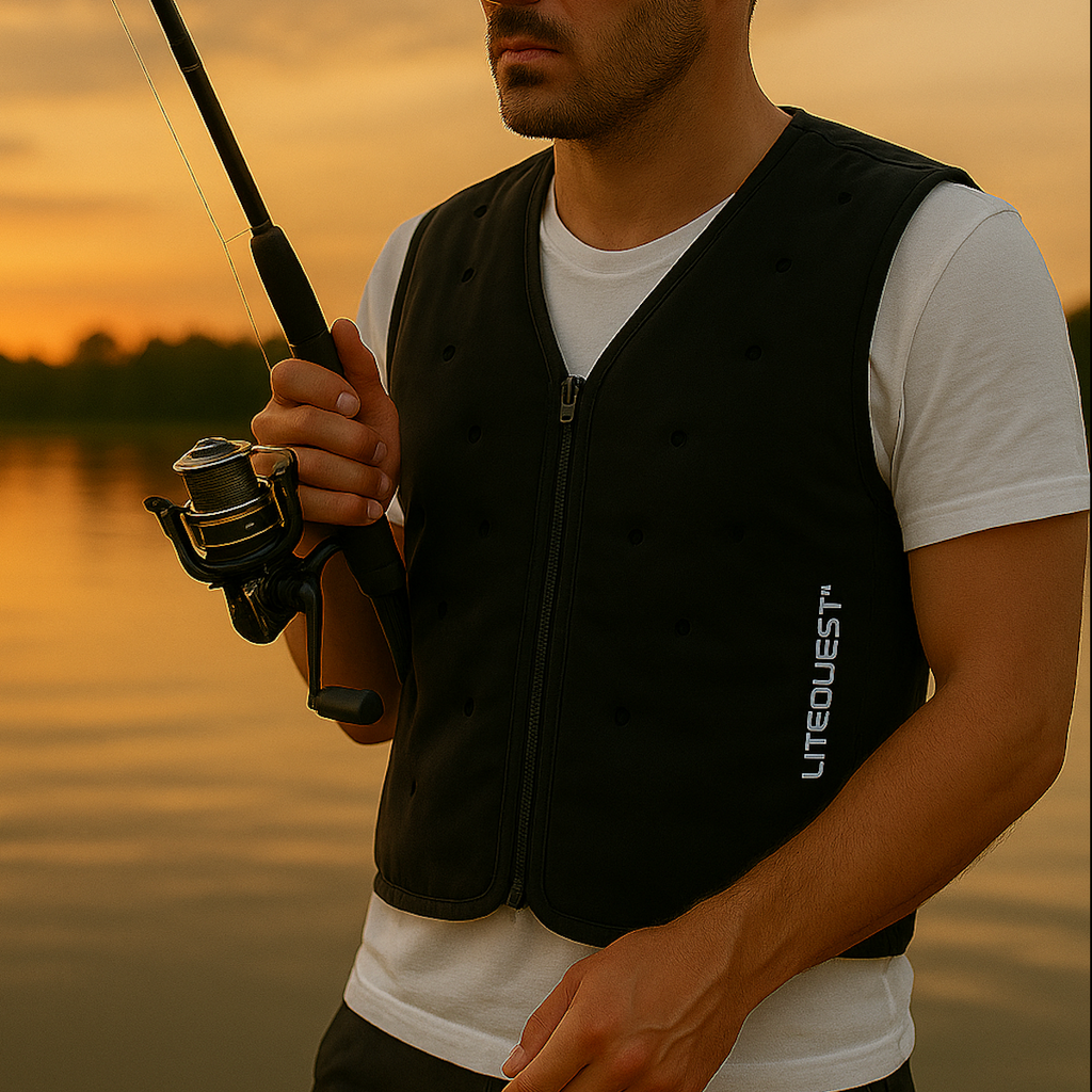 LITEGUEST Water Cooling Vest 12H Chill with 1L Water for Heat Relief