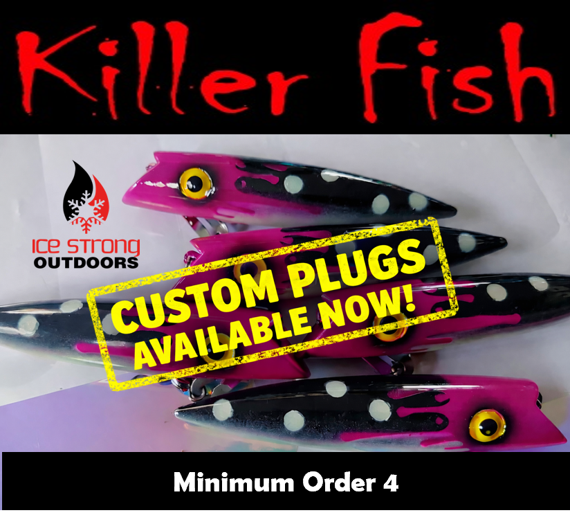 Killer Fish - Rattling TROLLING PLUG UV