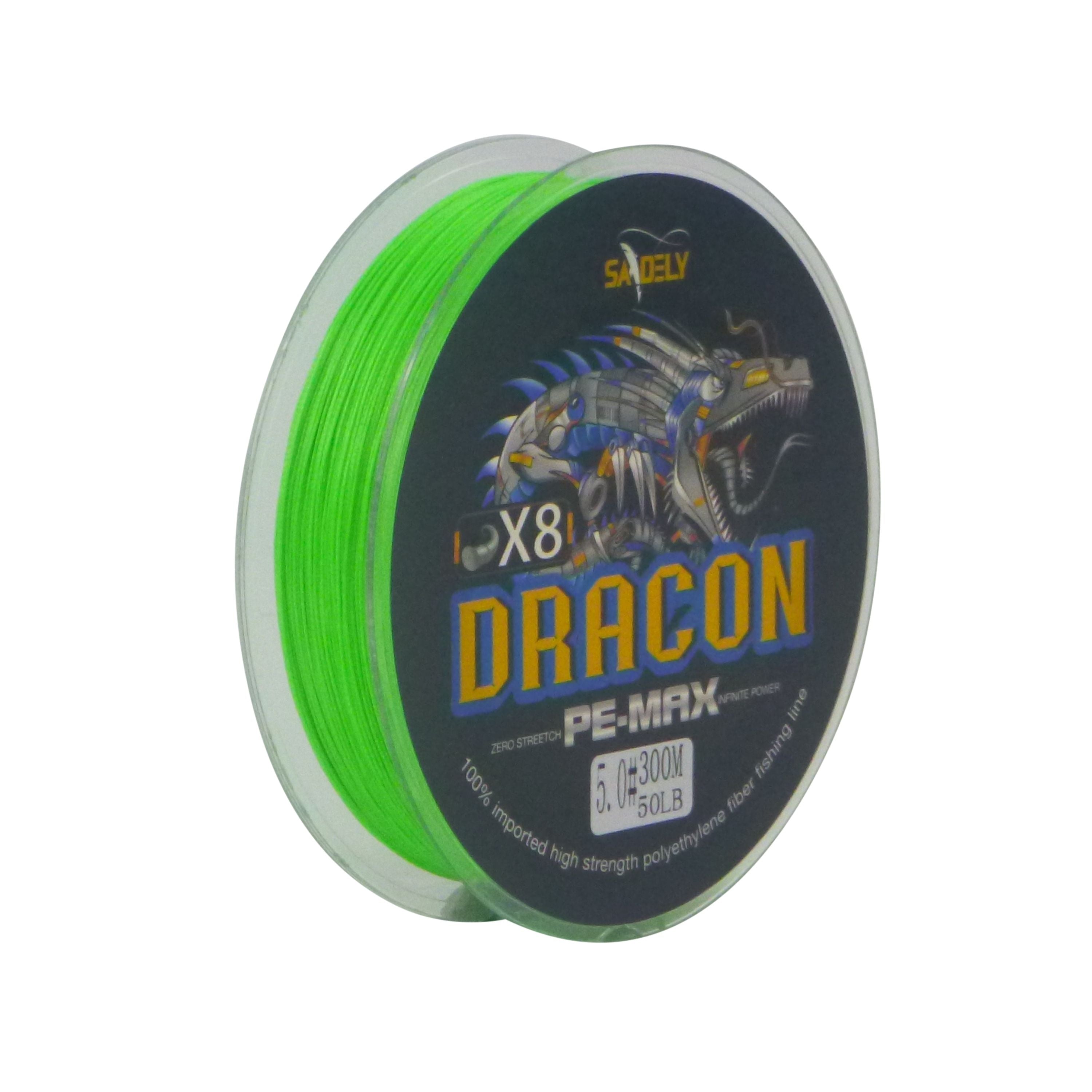 Samdely Dracon X8 Braid, Green, #3.0, 30lb, 300Mtr-0