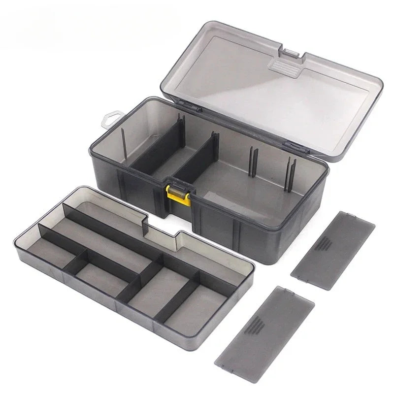 Waterproof Double Layer Fishing Tackle Box-0