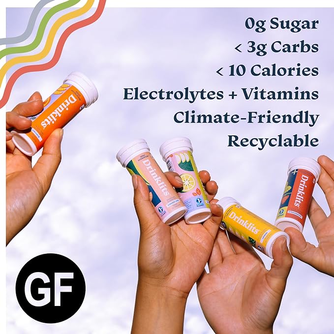 Ginger-Lime Daily Hydration & Strawberry Daily Immune Support (6) Tube Combo Pack