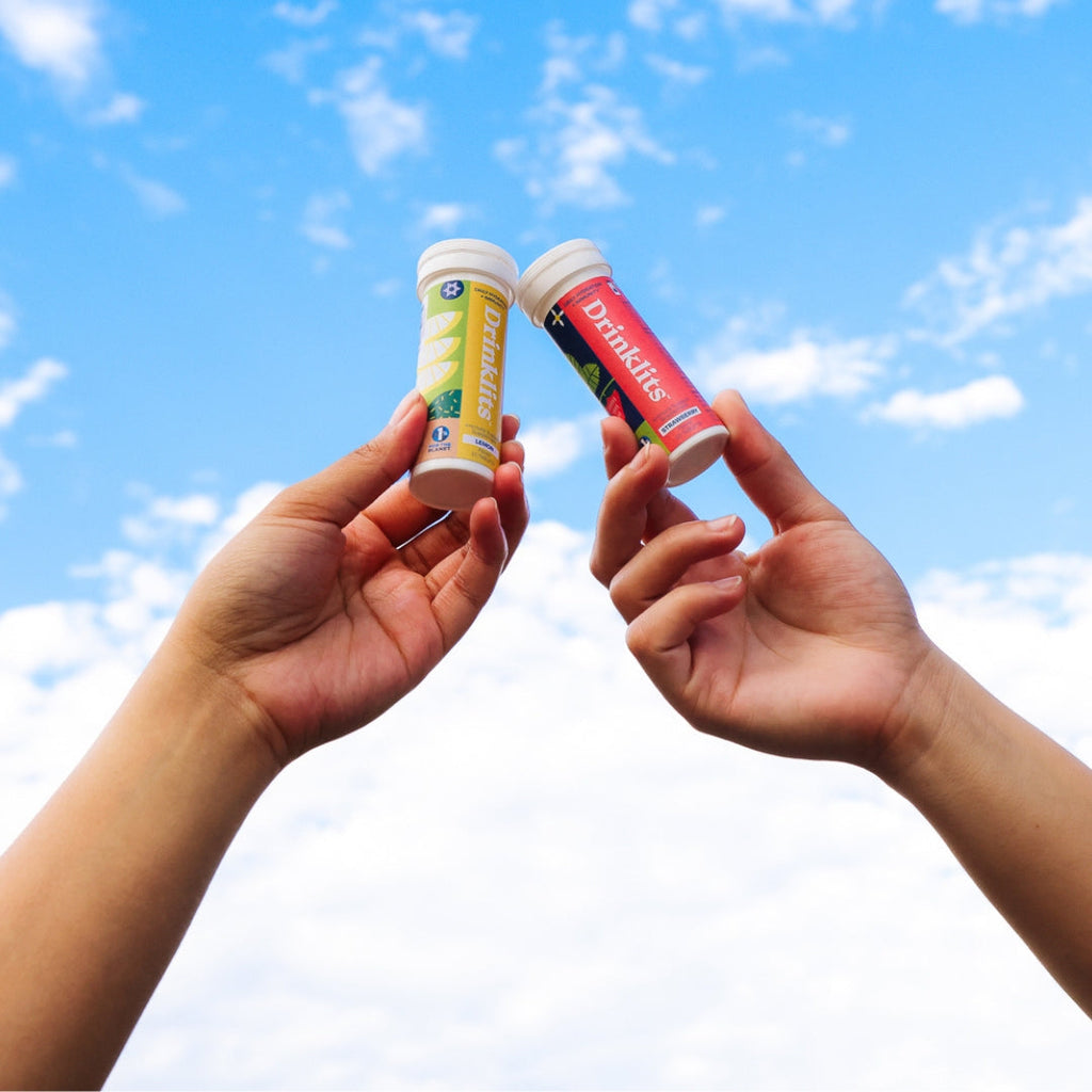 Strawberry & Lemon Daily Immune Support Tablets (4) Tube Bundle