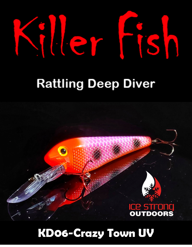 Killer Fish - Rattling DEEP Diver UV - FALL BRAWLIN'/SLAM SALE!