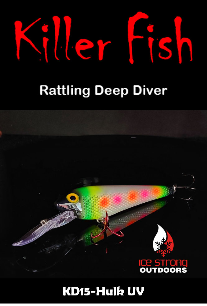 Killer Fish - Rattling DEEP Diver UV - FALL BRAWLIN'/SLAM SALE!