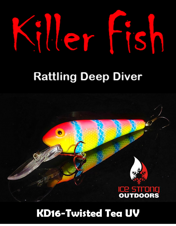Killer Fish - Rattling DEEP Diver UV - FALL BRAWLIN'/SLAM SALE!