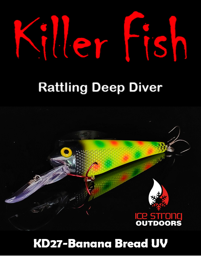 Killer Fish - Rattling DEEP Diver UV - FALL BRAWLIN'/SLAM SALE!