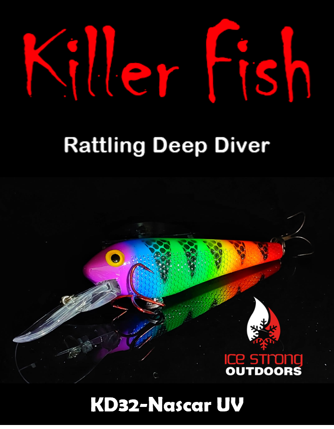 Killer Fish - Rattling DEEP Diver UV - FALL BRAWLIN'/SLAM SALE!