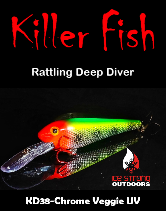 Killer Fish - Rattling DEEP Diver UV - FALL BRAWLIN'/SLAM SALE!