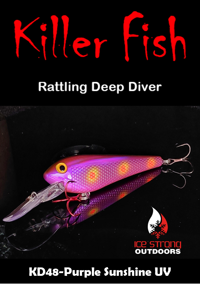 Killer Fish - Rattling DEEP Diver UV - FALL BRAWLIN'/SLAM SALE!