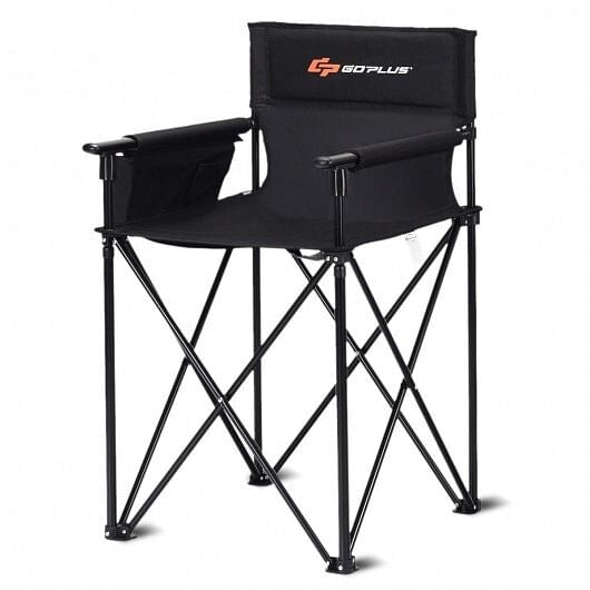 Portable 38 Inch Oversized High Camping Fishing Folding Chair-3