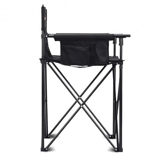 Portable 38 Inch Oversized High Camping Fishing Folding Chair-4