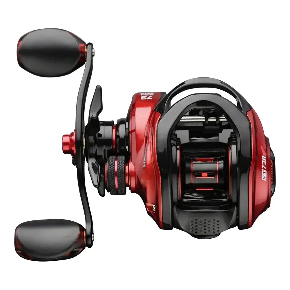 Fishing Reel 8kg Max Drag Right-Handed Red-0