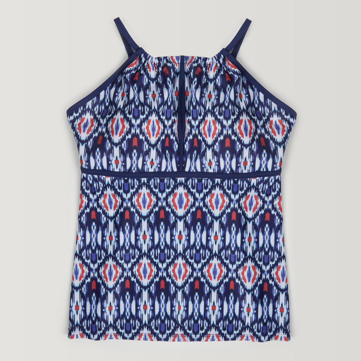Women's Cascade Ikat 2-in-1 Keyhole Tankini Top