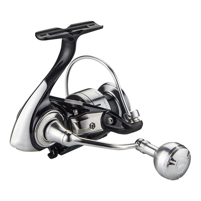7000 Series Saltwater Spinning Reel 5KG Drag Silver-0