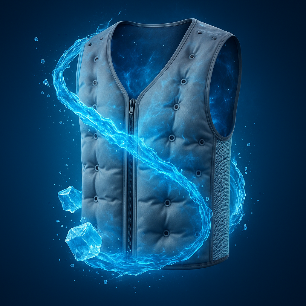 LITEGUEST Water Cooling Vest 12H Chill with 1L Water for Heat Relief
