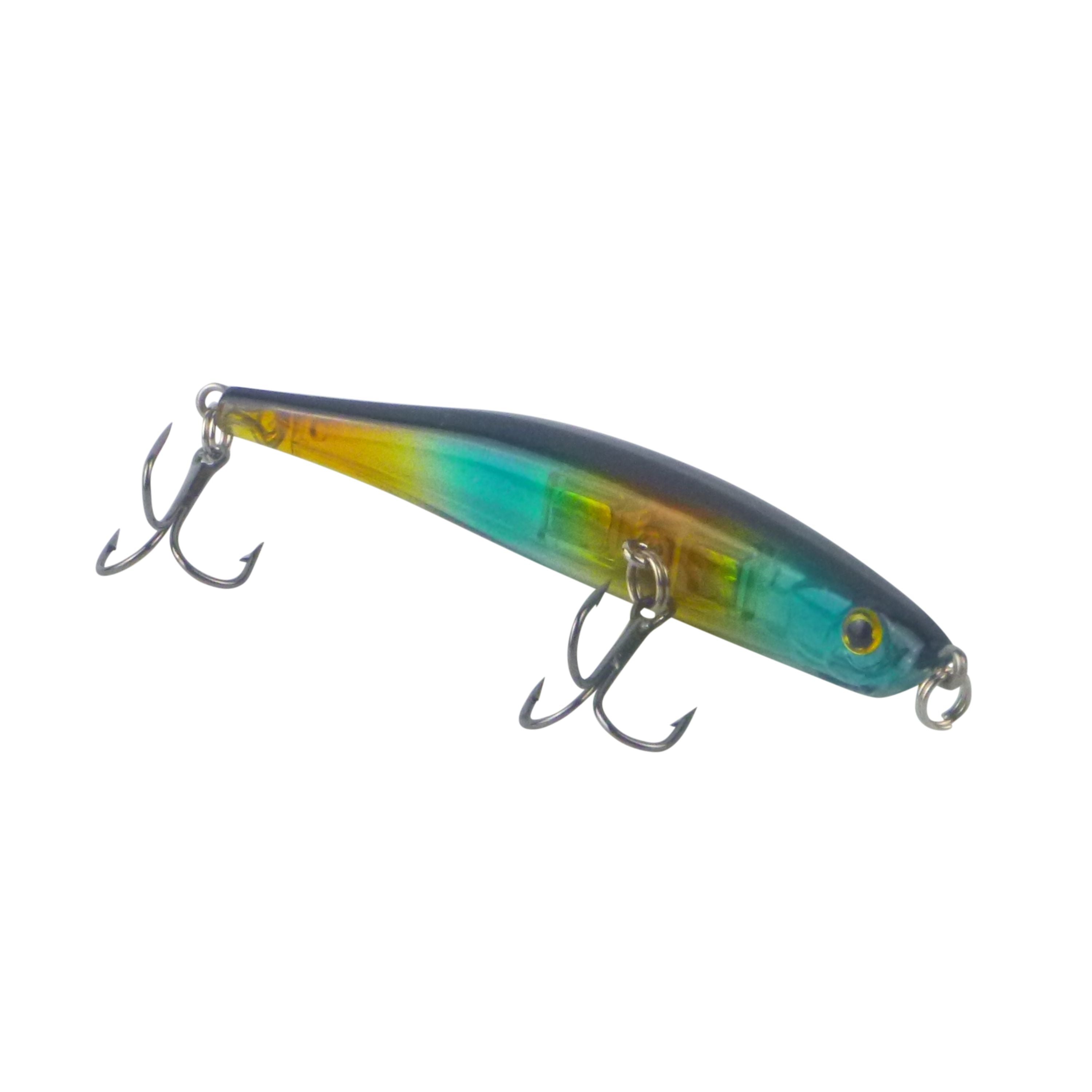 Toppu Mizzu Sidewinder, Bent Minnow, 95mm, Blue Water-0