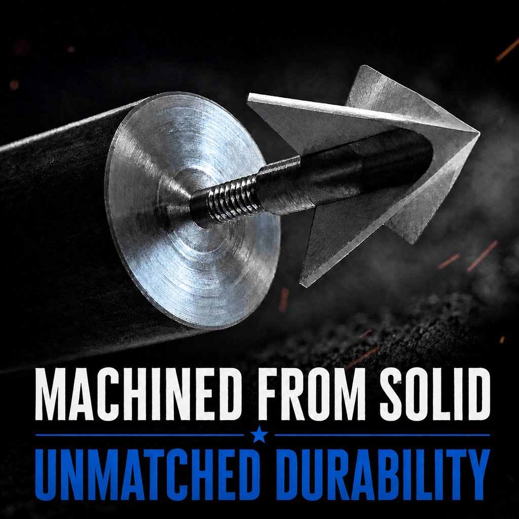 TOTA | 150 grain XL broadhead | 1-3/16-inch solid | fixed blade